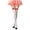 1-white Red, variant on Women's Satin Bows Thigh High Stockings Hold-ups Snag-Resistant Knee High Long Socks