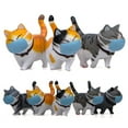 thumbnail image 1 of SPRING PARK Cartoon Face Cover Cats Animal Accessories for Miniature Micro Landscaping Fairy Garden Decoration Home Houses Decor Ornament Kids Gifts, 1 of 7