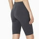 thumbnail image 2 of Gibobby Pantalones de mezclilla Sólido Active Medias de muslo Leggings Cintura elástica Deporte Corto Algodón High Yoga Pantalones(Gris， M), 2 of 4