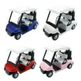 thumbnail image 6 of 1:20 Scale Miniature Metal Golfs Cart Replicas Model with Clubs Cake Toppers Decorative Ornament For Home Office Display, 6 of 9