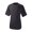 Black, variant on A4 Mens 100% Polyester Workouts Look Great Short Sleeve Crew Neck Birds Eye Mesh T-Shirt, Navy, XX-Large, N3252