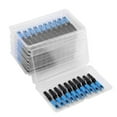thumbnail image 1 of Conector Rápido de Fibra Óptica SC, Adaptador de Fibra SC Confiable, Terminación Rápida de Fibra SC para Ftth Con Carcasa, PlásTico Azul + Negro, Conector Rápido de Fibra, 1 of 7