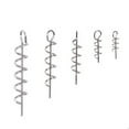 thumbnail image 1 of SPRING PARK 50Pcs Soft Lure Bait Spring Twist Lock Outdoor Fishing Crank Hook Centering Pin for Soft Lure Bait Worm Crank, 1 of 7