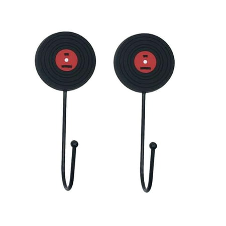 

Hooks Wall Rack Hanger Coat Vintage Mounted Bedroom Bathroom Hook Sticky Adhesive Resin Rustic Decorative Metal Creative