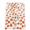 thumbnail image 2 of Tepsmf Fall Fleece Throw Blanket, Autumn Pumpkin Spice and Everything Nice with Harvest Pumpkins Leaves and Wheat, Soft Blanket for Couch,Cozy,Warm,Lightweight,39 x 59 Inch, 2 of 7