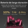 thumbnail image 4 of Audífonos Inalámbricos SE-60 Cancelación de Ruidoy Estuche con Pantalla táctil Rosa, 4 of 4