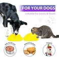 thumbnail image 5 of Dog lick pad, dog lick pad for anxiety, boredom buster, dog lick pad yellow pad, 5 of 5