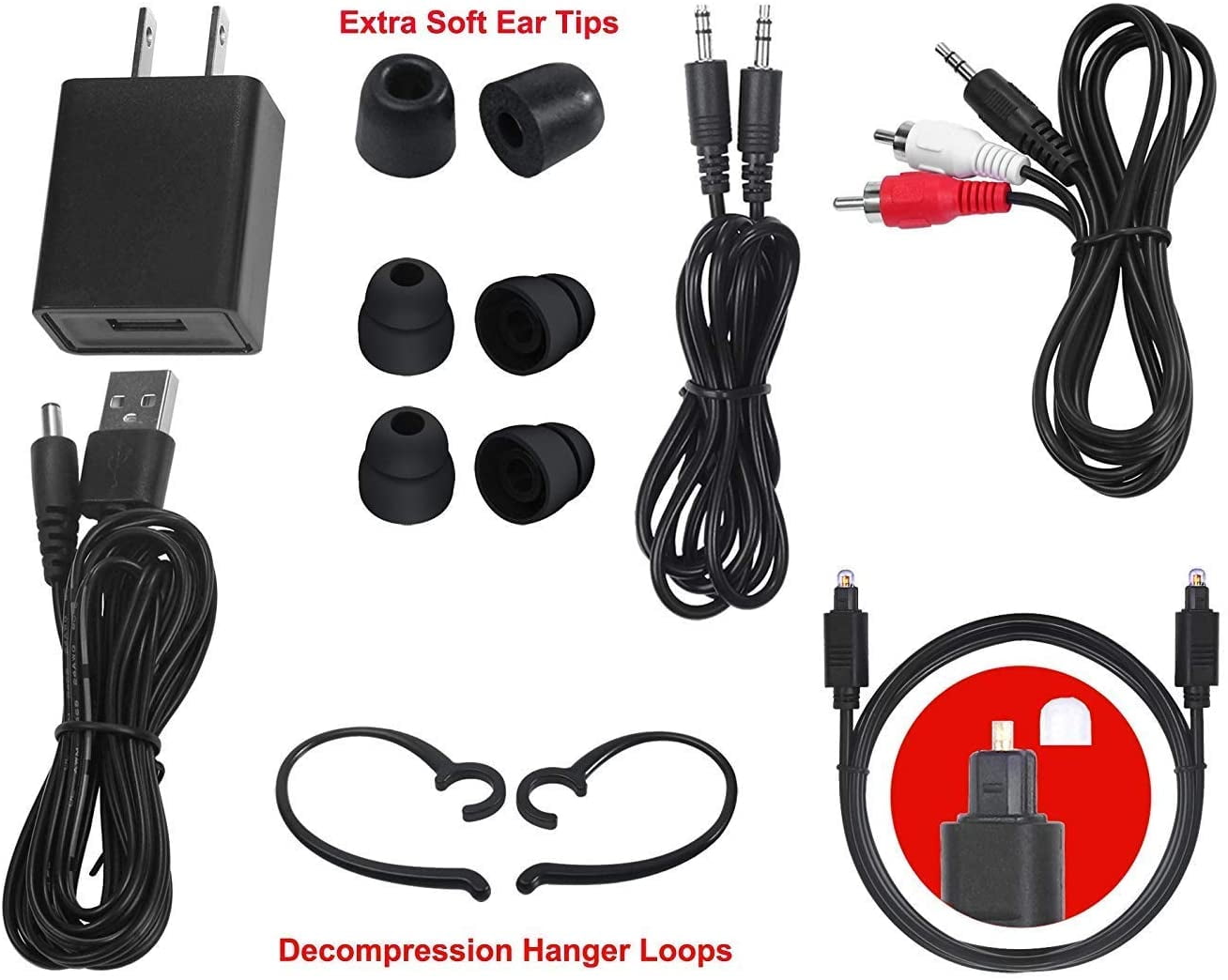 SIMOLIO 100 ft Long-Distance Wireless TV Headphones for Digital and Analog TV, TV Listening Device for Hearing Impaired and Seniors w/Voice Highlighti SIMOLIO Digital Wireless Headphones for TV, TV Hearing Devices with Voice  Highlighting, Balance and Tone Controls for Seniors and Hearing Impaired