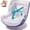 Blue hamster car toy, variant on Mini Car Seat for Small Animals, Portable Doll Safety Seat Display with Magnetic Base and Car Vent Clip, Adjustable Harness Carrier for Guinea Pigs Mice Hamsters in Vehicle (Pink)