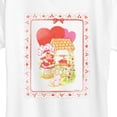 thumbnail image 3 of Strawberry Shortcake - Valentine Card Women's Short Sleeve Graphic T-Shirt, 3 of 5