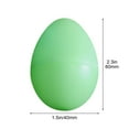 thumbnail image 2 of Easter Glow Eggs & Mini Glow Sticks Green, Glow-in-The-Dark Kids Teens Adults Easter Basket Stuffers Fillers Gift, Egg Hunt Game Bulk Party Favors, Boys Girls Classroom Prizes, 2 of 11