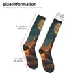 thumbnail image 2 of Fuzoiu Sunset Prairie Meditating Horse Print Adult Stockings,Crew Socks,Unisex Fashion Socks, Casual Sports Socks,Comfortable Crew Socks for Everyday Wear and Sports, 2 of 6