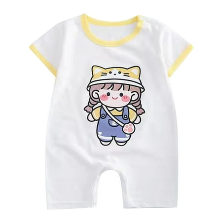 

Larisalt Infant Romper Boy Fall 2022 Baby Boy Girl Solid Romper Ribbed Long Sleeve Bodysuit Jumpsuit Infant Knitted Outfits Clothes Yellow