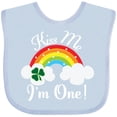 thumbnail image 3 of Inktastic 1st Birthday Kiss Me Im One Boys or Girls Baby Bib, 3 of 4