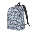 thumbnail image 1 of Disketp Police Car Mochila de Lona Estampada, Mochila Escolar de Viaje Ligera para Estudiantes y Portátil-Medium, 1 of 5