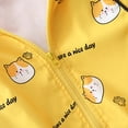 thumbnail image 4 of YTDSCS Newborn Baby Girls Jackets with Hooded Spring Fall Zip up Outwear Long Sleeve Coat Print Windbreaker for 6 Months-5 Years, 4 of 7