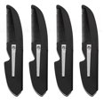 thumbnail image 1 of Shisuyan Beard Combs Black 4Pcs 12X2.5Cm Plastic, 1 of 8