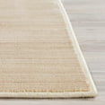 thumbnail image 2 of SAFAVIEH Infinity Alexis Overdyed Striped Polyester Runner Rug, Beige/Yellow, 2' x 8', 2 of 5