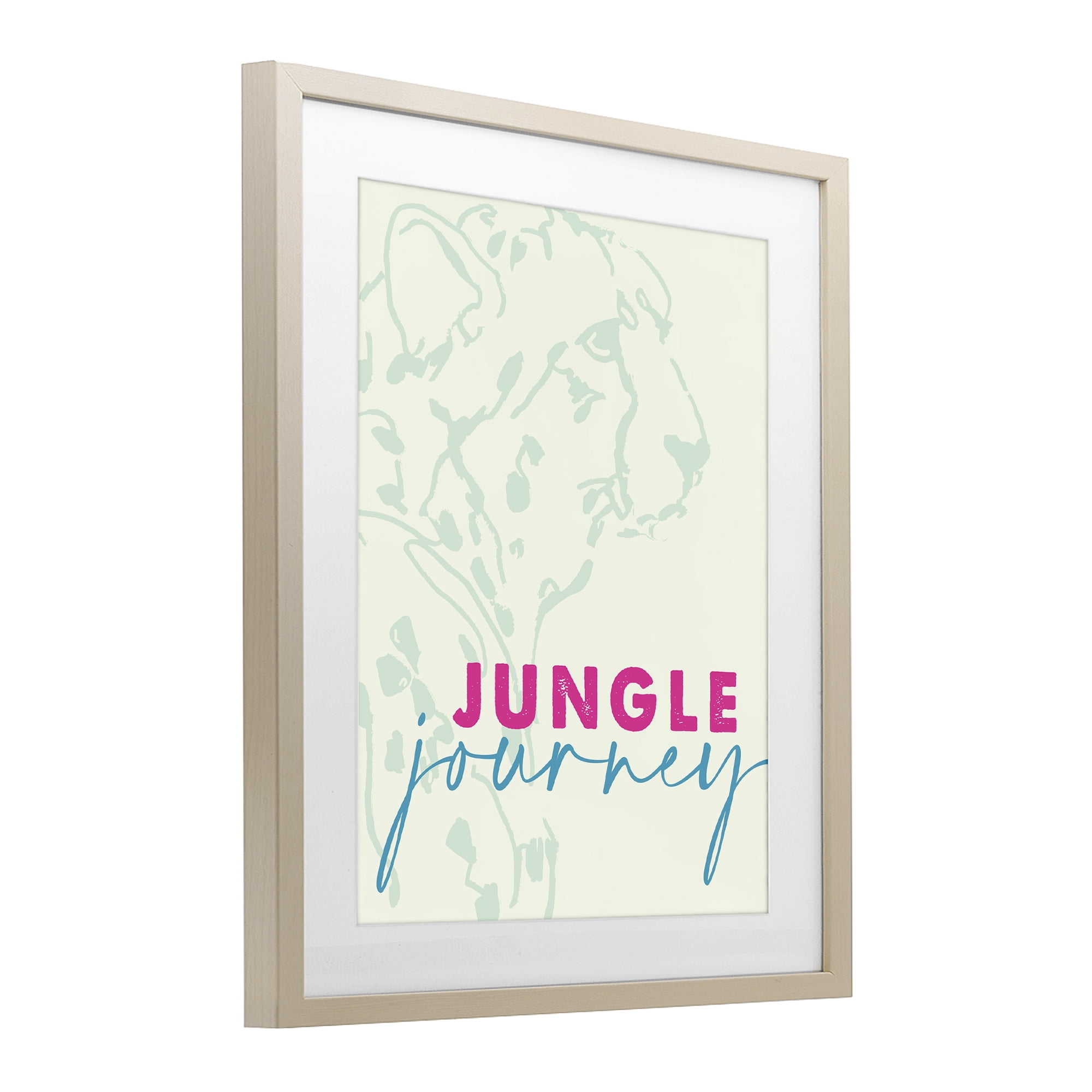 Stupell Industries Jungle Journey Cheetah Birch Framed Print Under Glass, design by Lanie Loreth