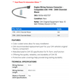 thumbnail image 2 of Engine Wiring Harness Connector - Compatible with 1998 - 2000 Chevy Blazer 1999, 2 of 2