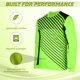 thumbnail image 2 of Camiseta de portero de fútbol Vizari Arroyo para adulto, color verde y negro, talla mediana, 2 of 6