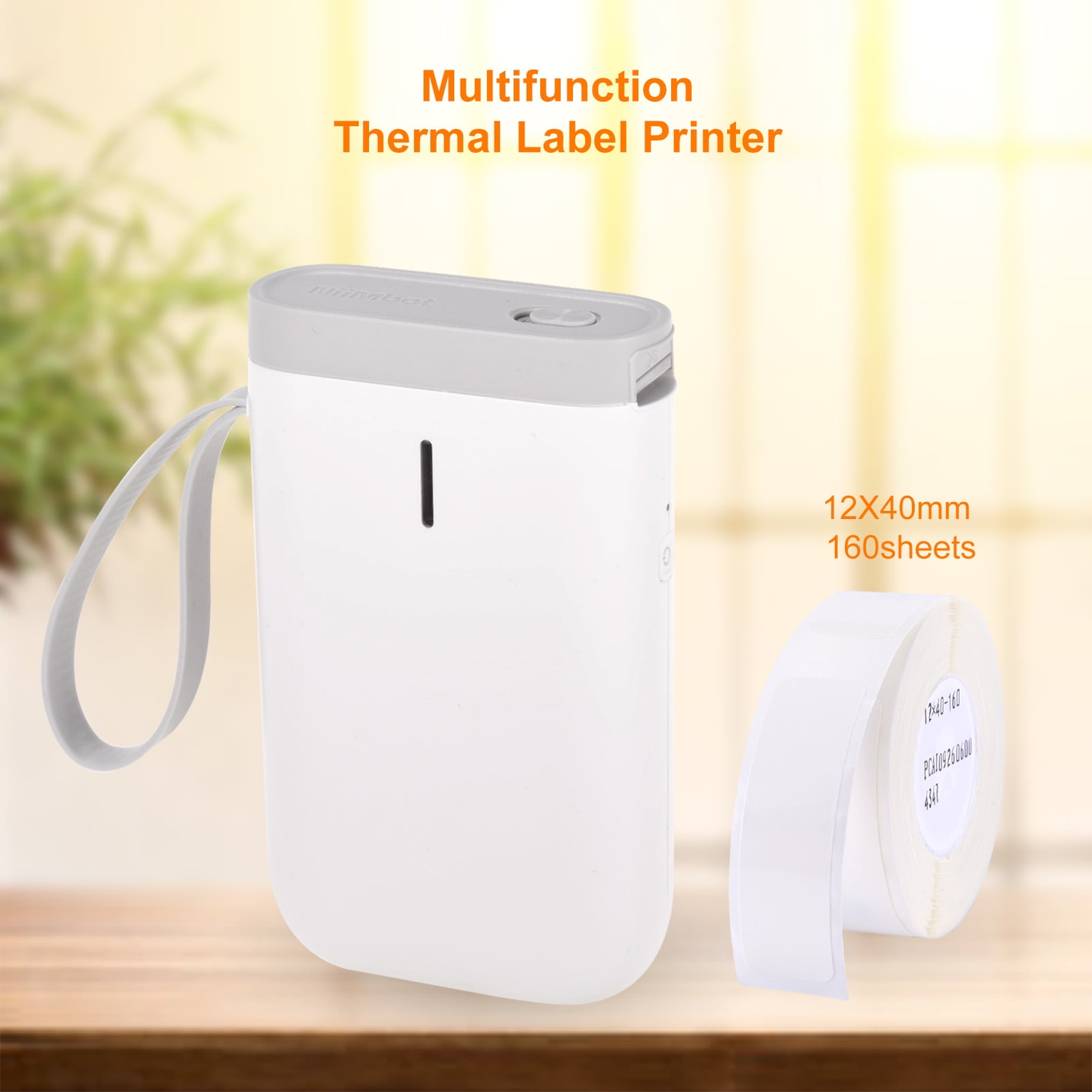 Aibecy Label Maker Machine Portable Thermal Label Printer Handheld Name