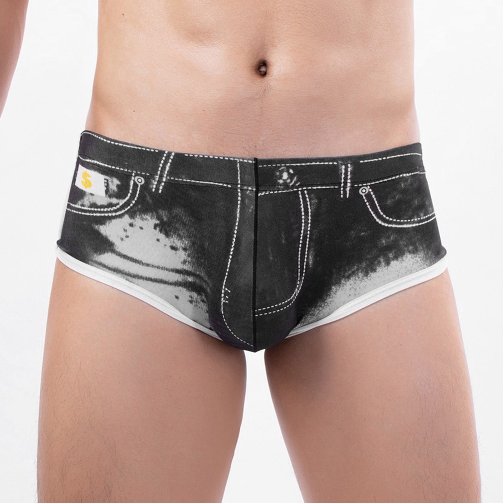 TSADFHJI sous-Vêtements pour Hommes Boxeurs Longs sous-Vêtements