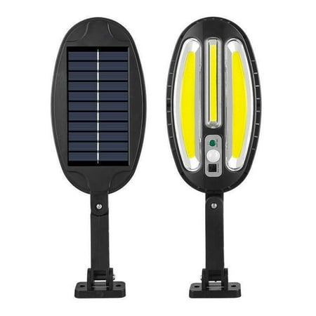 

Dezsed Solar Outdoor Lights 138COB Solar Lights 3 Working Modes Motion Sensor Solar Outdoor Light Wall Lights Security for Barn Porch Garage Black
