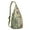 Olive-green-2, variant on Vintage Boho Sling Backpack – Retro Tribal Ethnic Crossbody Bag, Artistic Geometric Hiking Shoulder Bag for Women & Men, Rustic Floral Travel Daypack