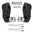 thumbnail image 5 of 2 pcs 24V 40000RPM RS555 DC Motors for European Kids' Remote Control Ride-on Toy Car Wheels, 5 of 5