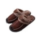 thumbnail image 1 of Minnieouse Zapatillas de casa, suministros de invierno, zapatos cálidos, accesorios impermeables para el hogar, calentador para hombre, mujer, Calzado Marrón claro 28 (41-42), 1 of 6