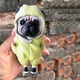 thumbnail image 3 of Muñeca de perro de pie, estatuilla de muñeca de perro de pie, estatua de resina, adorno para perro, durabilidad extendida, 3 of 6