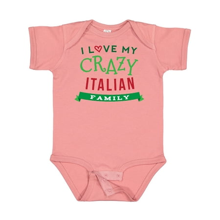 

Inktastic Italian Family Heritage Gift Baby Boy or Baby Girl Bodysuit