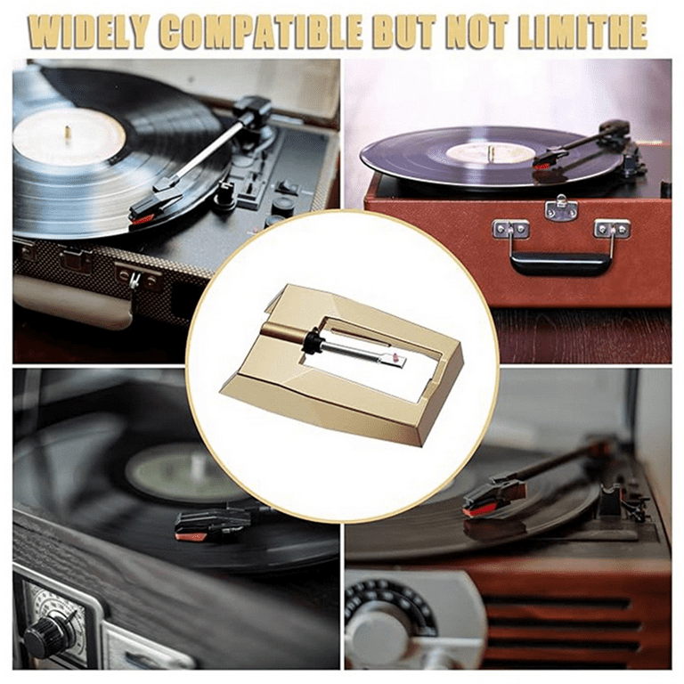 Crosley Needle Replacement Durpower Phonograph Record Player