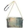 thumbnail image 2 of FORMRS Women Crossbody Purse with Chain Strap Vegan Leather Shoulder Handbag, Retro Forest, 2 of 7