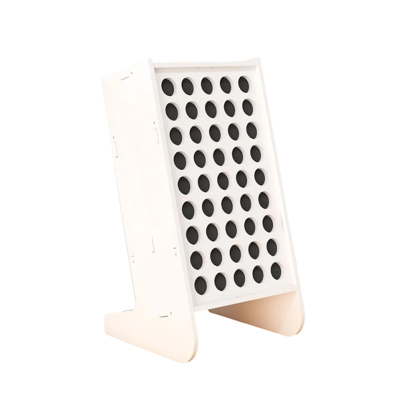 Dualoai Marker Organizer 45 Slots Art Supply Marker Rack for Art Brushes Office Desk