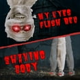 thumbnail image 6 of Ktaxon 3ft Hanging Zombie Animated Halloween Decoration Creepy Mummy Halloween w/ Pre-Recorded Screaming, LED Eyes, 6 of 10