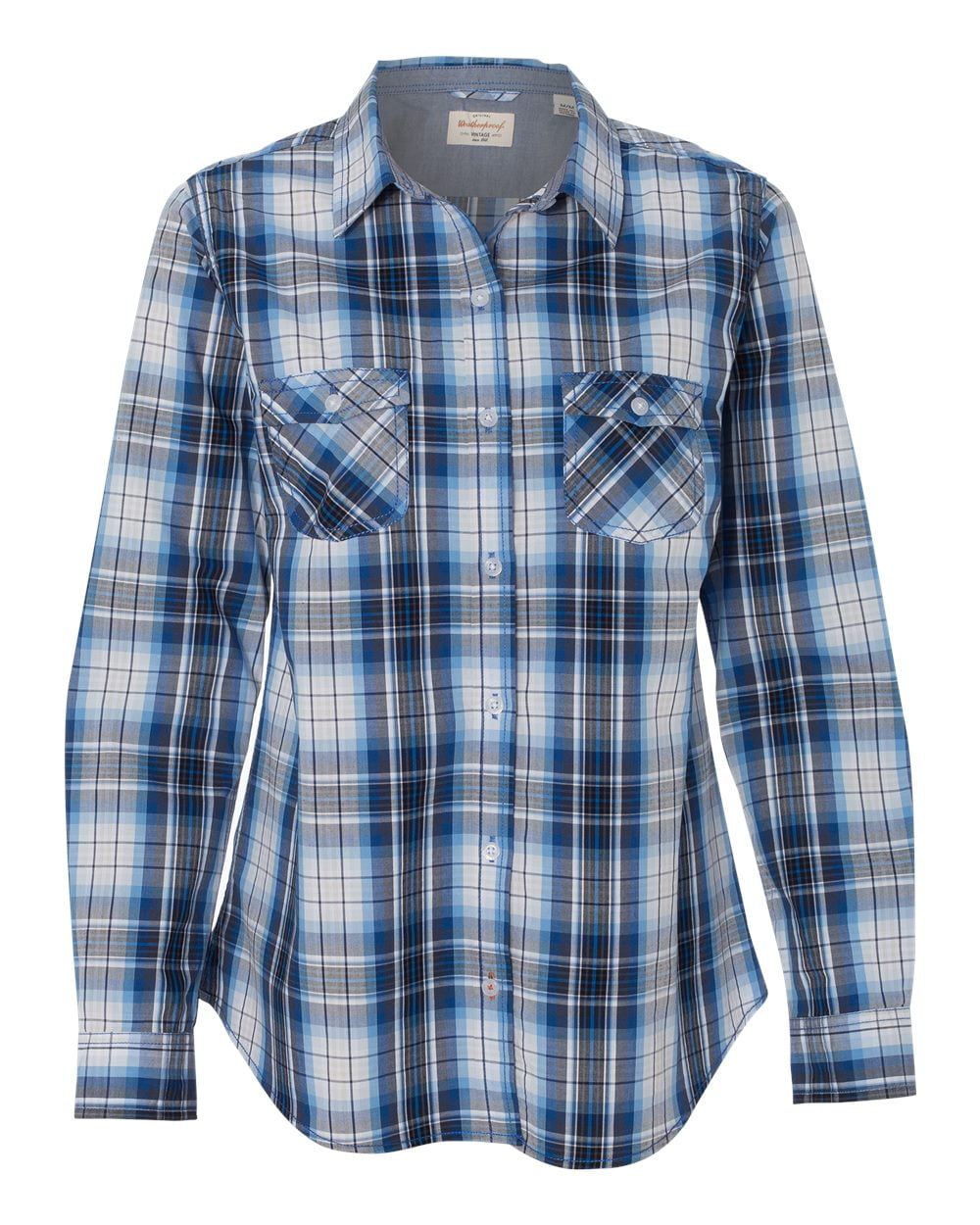 Retro Plaid Long-Sleeved Shirt - Oversized Comfort for Women