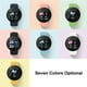 thumbnail image 2 of Pulsera inteligente D18PRO 1.44 '' Pantalla OLED de un solo toque Macaron Monitor de frecuencia card Abanopi  Blanco, 2 of 7