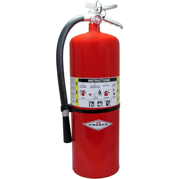 Amerex A411 20lb ABC Dry Chemical Fire Extinguisher with Wall Hanger
