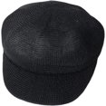 thumbnail image 1 of LinYooLi Newsboy Hats for Women Summer Breathable Mesh Straw Beret Adjustable Artist Painter Octagonal Caps Visor Beach Hat, 1 of 8