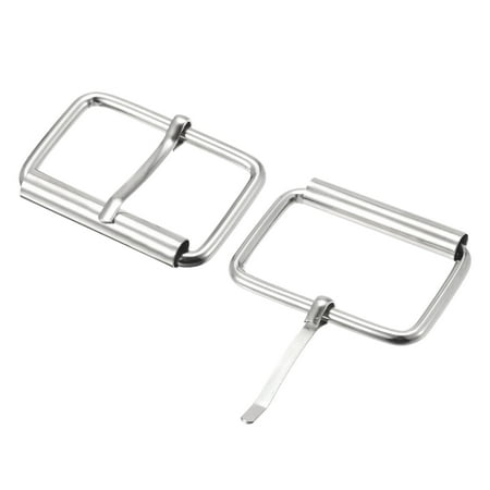 

Uxcell 40mm Metal Roller Buckles Iron Electroplated Silver Tone 12 Pack