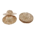 thumbnail image 4 of Paquete de 5 trajes de sombrero de salvavidas con gorra de paja para muñecas, 4 of 6