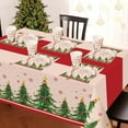 thumbnail image 5 of ZJQYDS Christmas Party Supplies,102 Pcs Xmas Tree Themed Party Set,Christmas Decoration Dinnerware Set,Disposable Tablecloths Plates Cups Napkins Xmas Tableware For Home,Dinner,Picnic,Holiday,Parties, 5 of 7