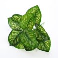 thumbnail image 1 of Flor artificial Planta verde Planta en maceta Decoración de pared Simulación de plantas Hojas Fondo Pared Arreglo floral Materiales a juego Verde, 1 of 5