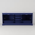 thumbnail image 7 of Lexora Home Dukes 80" Double Vanity with Mirrors in Navy Blue, 7 of 7