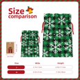 thumbnail image 3 of Naloa Christmas Pattern At Buffalo Plaid Drawstring Christmas Bags, 3D Xmas Gift Bags, Christmas Wrapping Bags, Xmas Goodie Bags, Treat Pouch Bags, Party Favor Bags-Small, 3 of 9