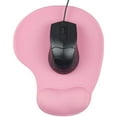 thumbnail image 3 of Office & Gaming Mouse Pad with Wrist Rest Support for Computer, Laptop, Pink, 3 of 7