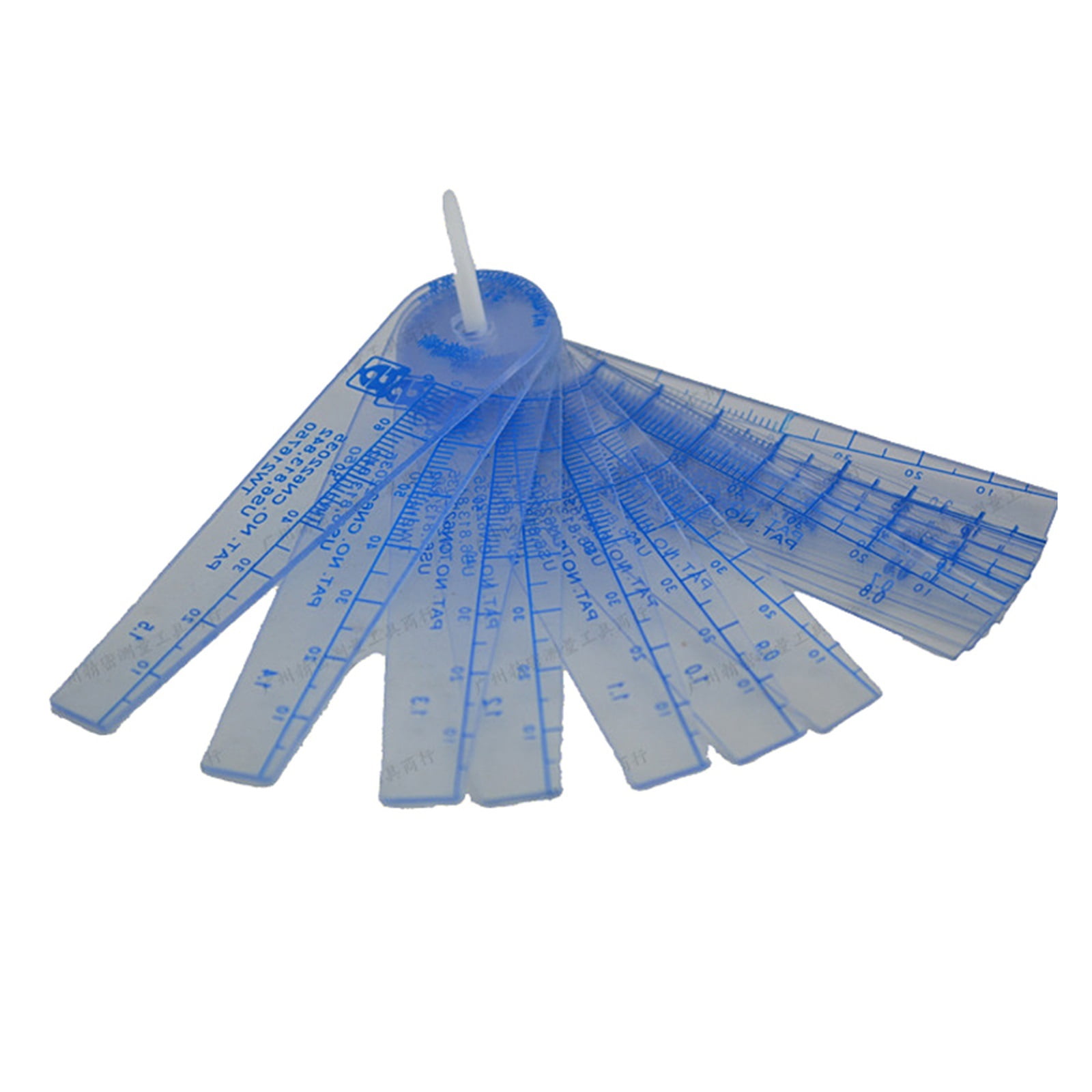 26 Blades Feeler Gauges Metric Measurement 0.02 To 4mm Thickness Gap Metric Filler Feeler Gauge Plastic Measuring Tools