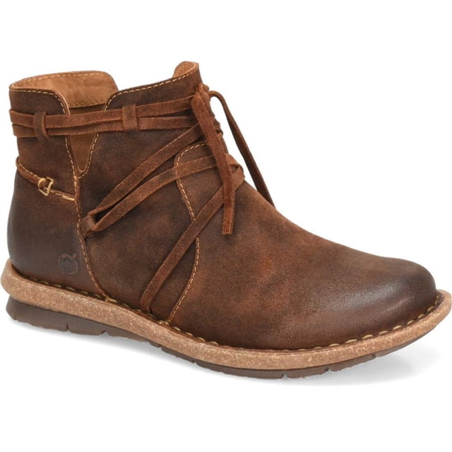 Botas Tarkiln para Mujer BORN en Cuero Marrón Desgastado Talla 6.5 US